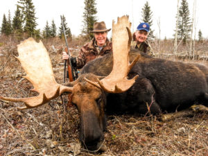 Alberta moose hunting in Canada