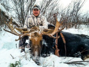 Alberta moose hunting in Canada
